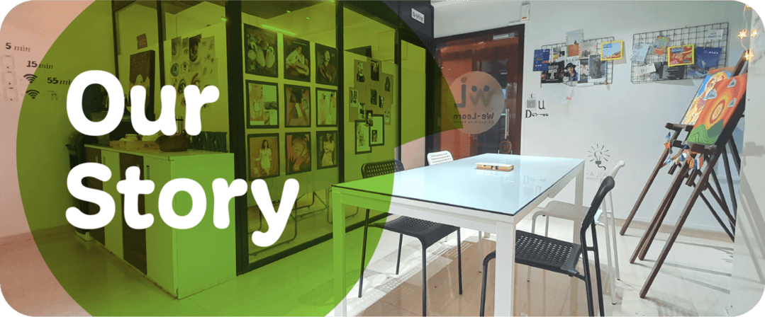We-Learn Our Story Banner