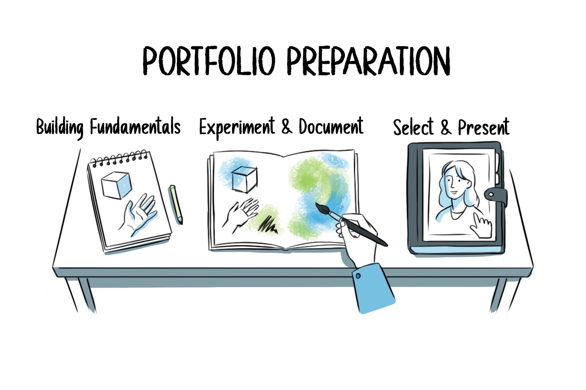 Portfolio Preparation – We-Learn Art Classes – We-Learn Art Classes Portfolio Preparation